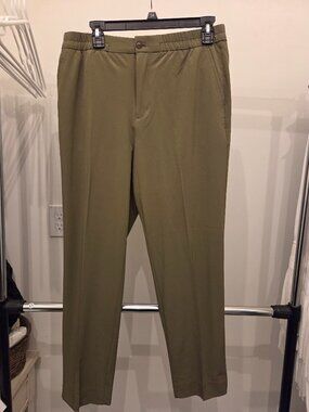 Banana Republic Airstretch High-Rise Tapered Pant